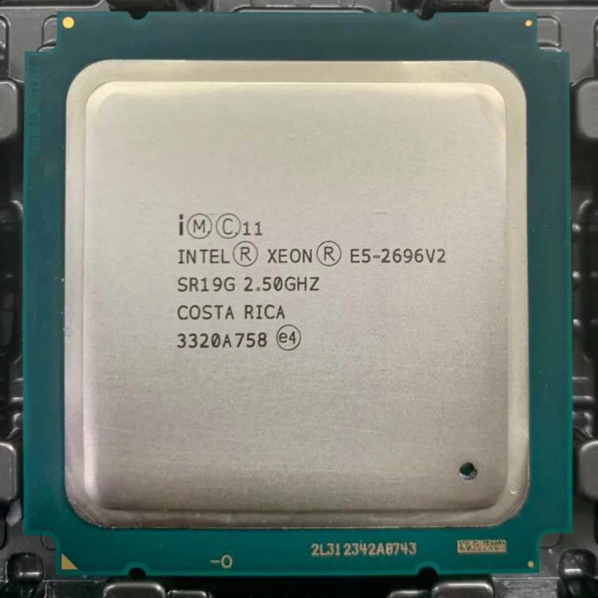 Процессор Intel Xeon E5 2696v2 2696 V2 2 5 ГГц 12 ядерный 24 поточный ЦПУ процессор 30M 115 Вт LGA 2011