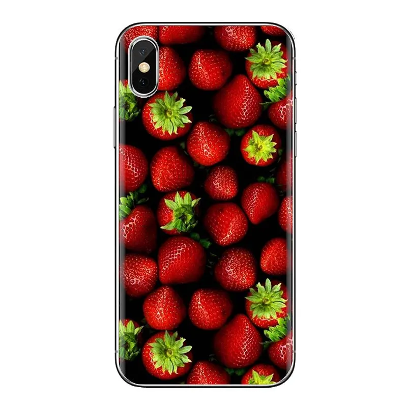 Strawberry Water Splash Wallpaper Phone Skin Cover For Huawei Nova 2 3 2i 3i Y6 Y7 Y9 Prime Pro GR3 GR5 2017 2018 2019 Y5II Y6II |