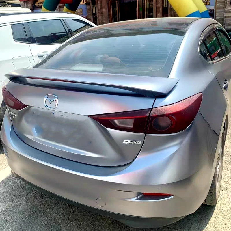 

For Mazda 6 Atenza 2014-2019 Car Decoration Unpainted Rear Spoiler High Quality ABS Material Roof Tail Wing Spoiler