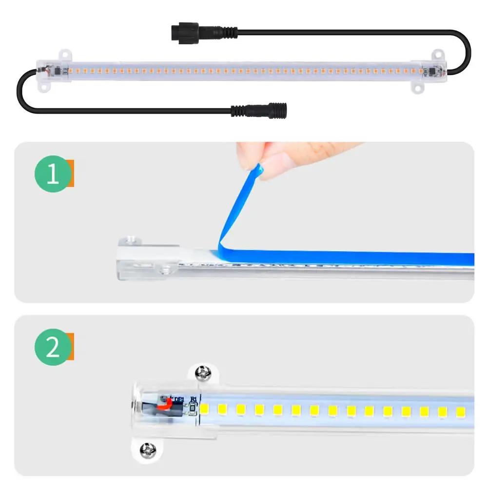 Лента светодиодная для роста растений лампа полного спектра выращивания длинная