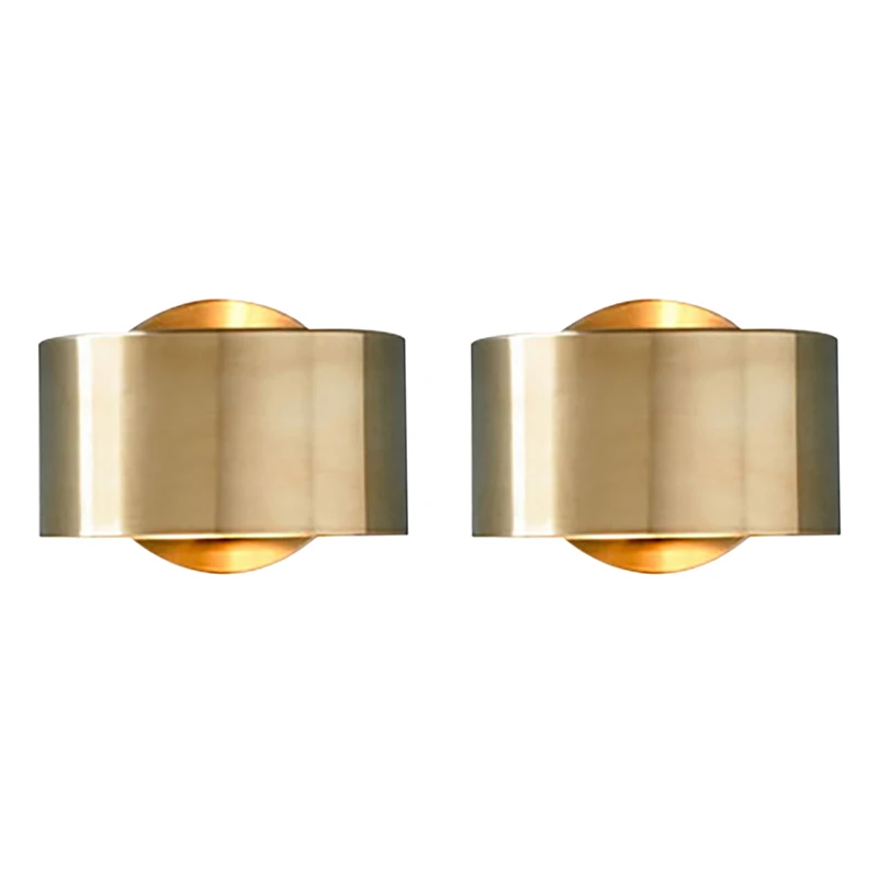 

Светодиодный настенный светильник, настенное бра, светильник для помещений, минималистичный золотой настенный светильник для коридора