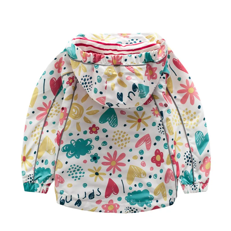 Куртка для маленьких девочек Осень-зима 2018 ветровка верхняя одежда мальчиков