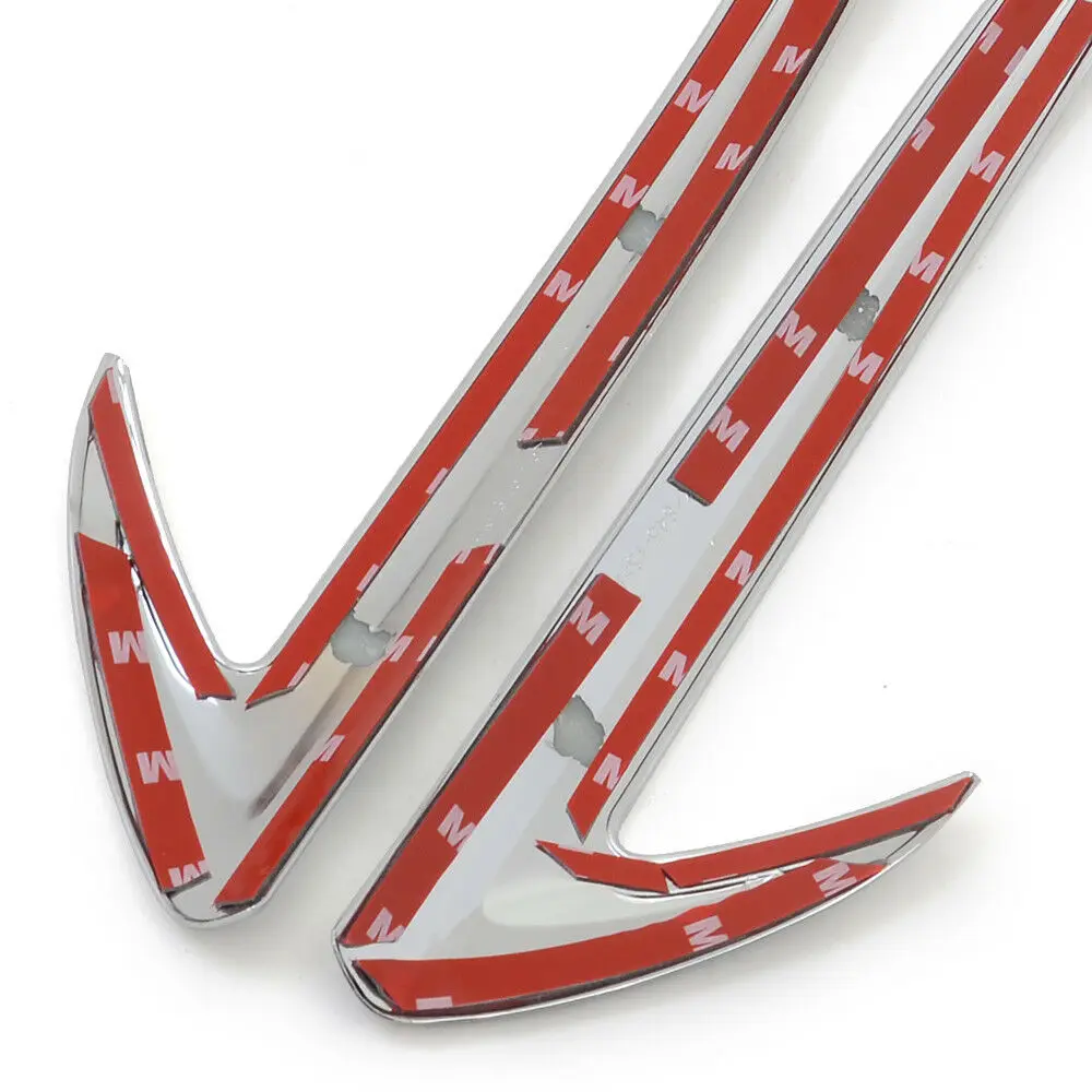 

For Toyota C-HR CHR 2016-2017 Chrome Side Rearview Mirror Moulding Strips Cover