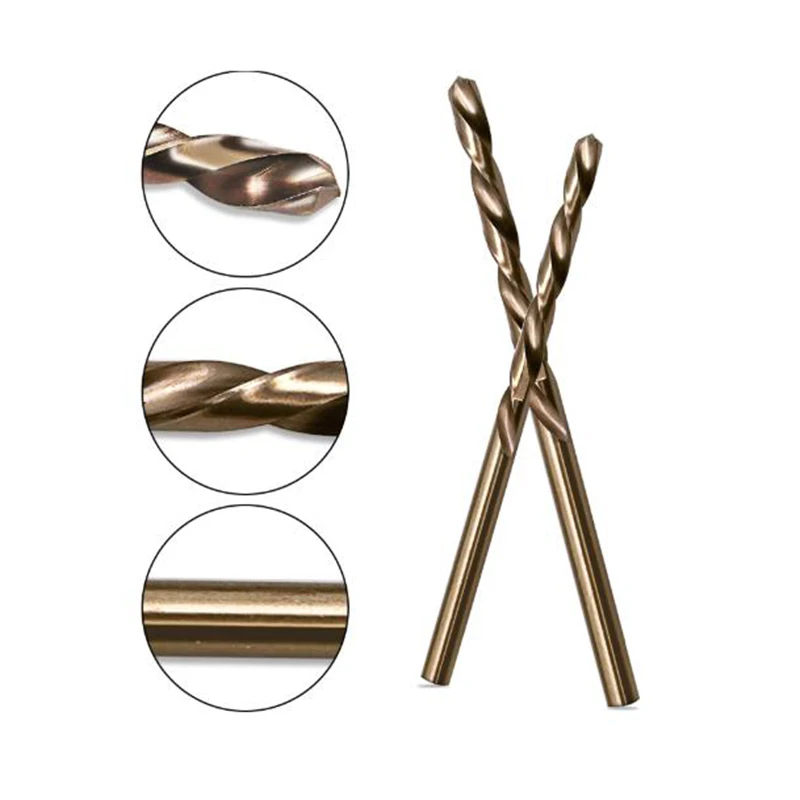

HSS Drilling Tools Spare Parts Drill Bits Accessories Shanks Spiral Crafting Kit