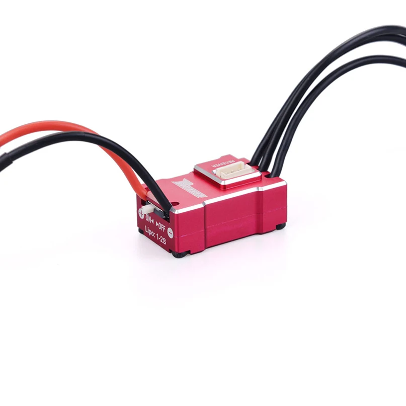 

Surpass Hobby Rocket Mini 18A Brushless ESC Electric Speed Controller for 1/24 1/28 1/32 RC Mini Car