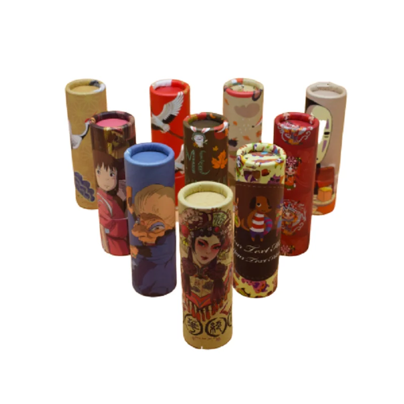 Бальзам для губ бумажный контейнер губной помады пустой бальзам в бутылке крафт