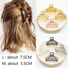 Модный женский зажим для волос из сплава, зажим для волос, пластиковый зажим для волос, инструмент для парикмахерской, аксессуары для волос для женщин и вечеринок