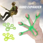 1 шт. силиконовых кейсов Эспандер кистевой палец рукоятка тренировочные перчатки носилки тренер прочность Эспандеры наручные Упражнение Фитнес