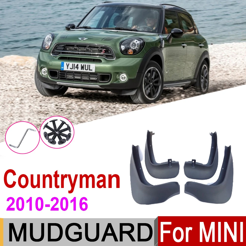 Автомобильный брызговик для Mini Countryman R60 Cooper 2016 ~ 2010 Fender Всплеск закрылки