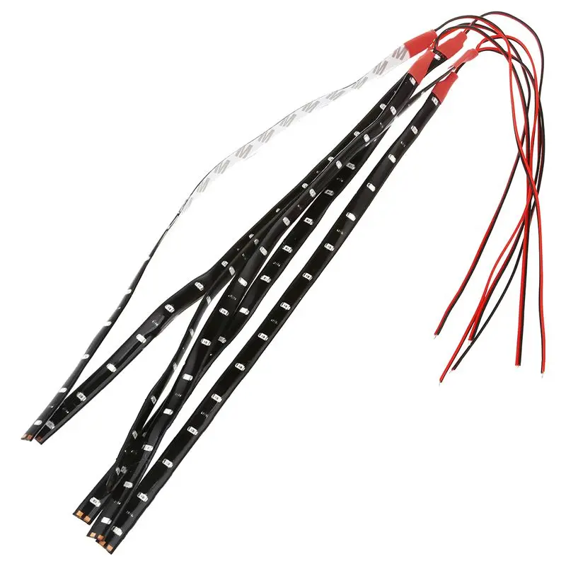 

6 X Waterproof DC12V Motor LED Strip Underbody Light For Car Motorcycle Blue