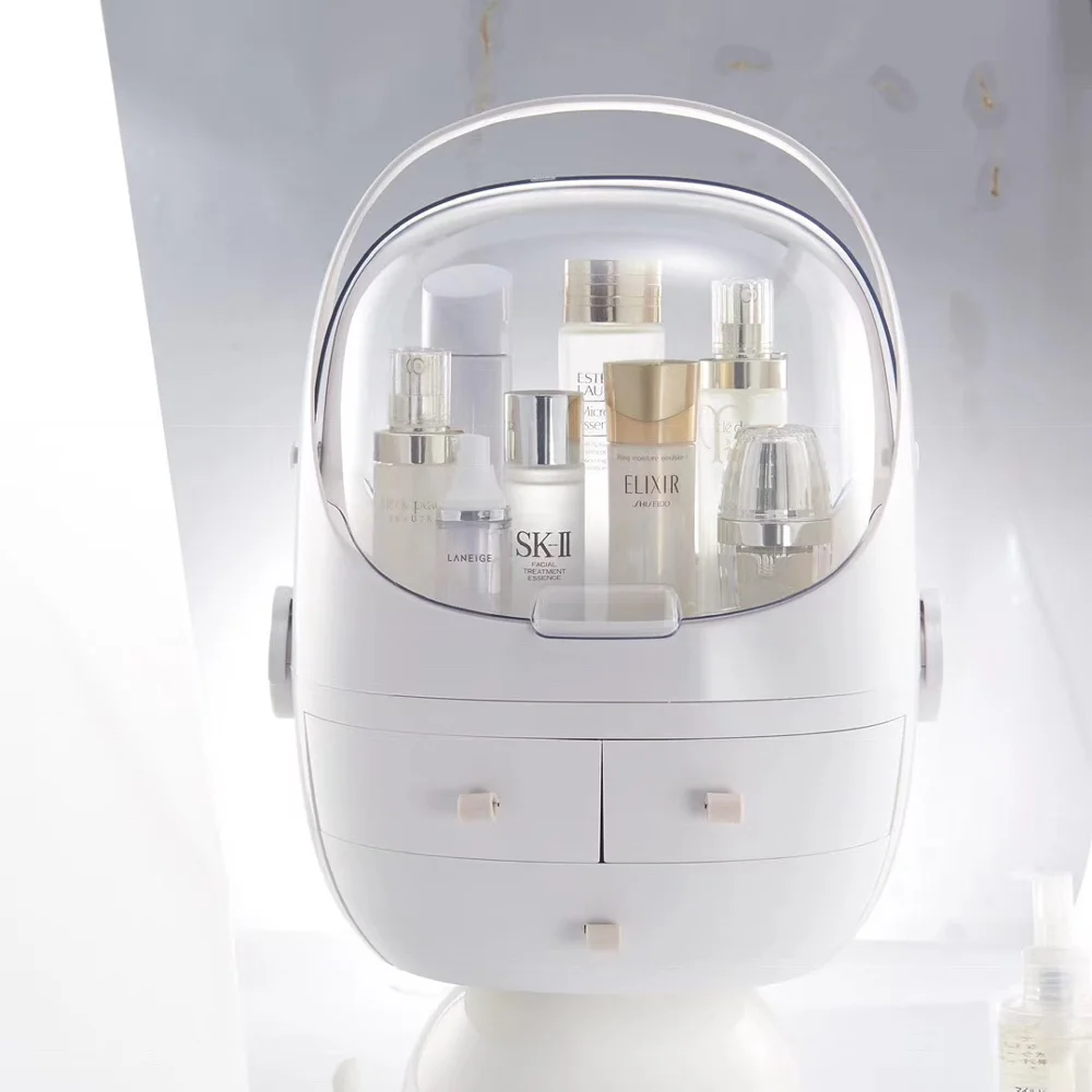 Макияж портативная косметическая коробка для хранения ящик Рабочий стол