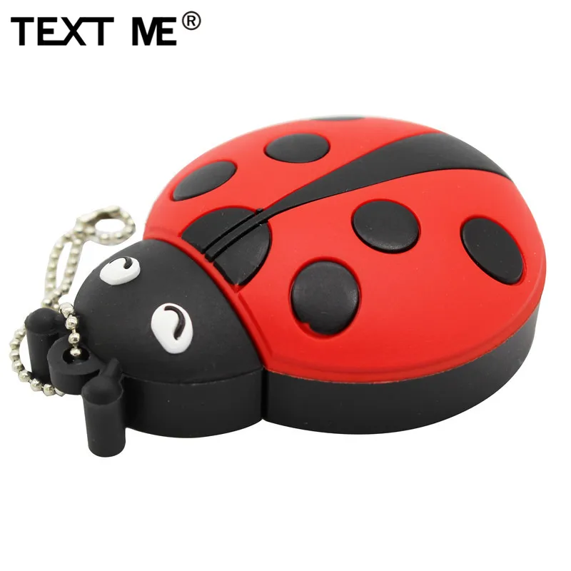 USB флеш накопитель TEXT ME cartoon Beetle 4 ГБ 8 16 32 64 ГБ|USB флэш-накопители| |