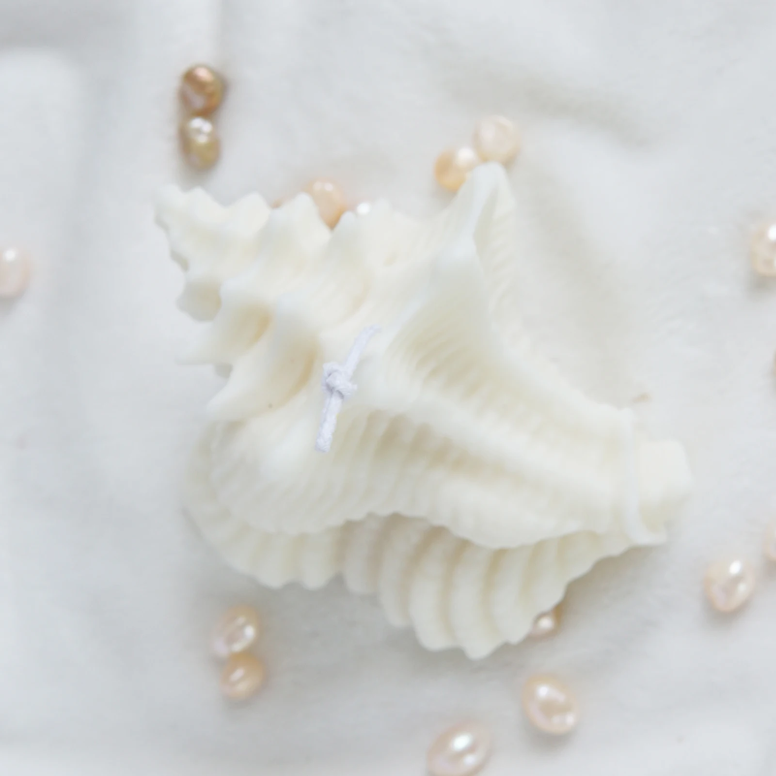 

Silicone Mold Simulated Conch Shape Candle Mould Plaster Candle 3D Silicone Mold Hand-made Wax Soap Candles Molds