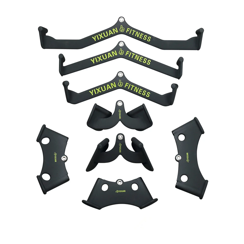 

Тренажерный зал фитнес гребной Т-бар V-бар кабельный тренажер насадки Трицепс обратно бластер ручка выдвижной рукояткой