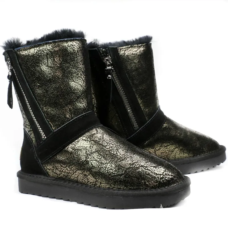 

2021 женские ботинки, классические зимние ботинки, австралийская Мода, теплые брендовые кожаные зимние ботинки, женская обувь, женская обувь ...