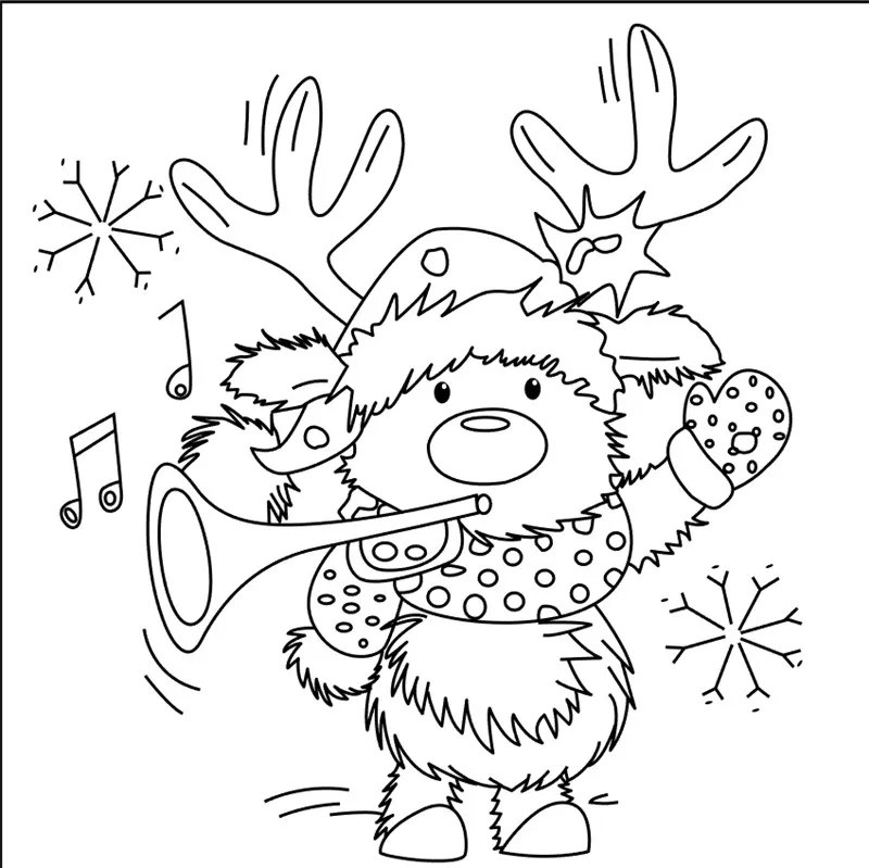 

10x10 козье пение прозрачный чистый силикон штамп печать для DIY Скрапбукинг фото украшение для альбома ясный штамп