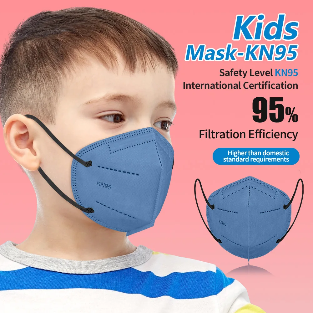 Morandi KN95 детская маска FFP2 Mascarillas FPP2 одобренная гигиеническая Защитная для лица CE