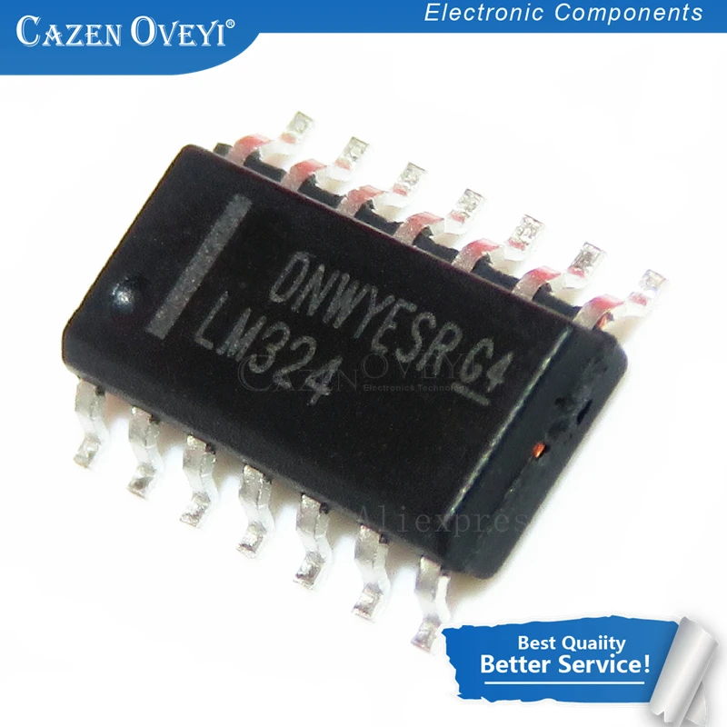 20 шт./партия LM324DR SOP14 LM324 SOP SMD LM324DR2G LM324DT в наличии