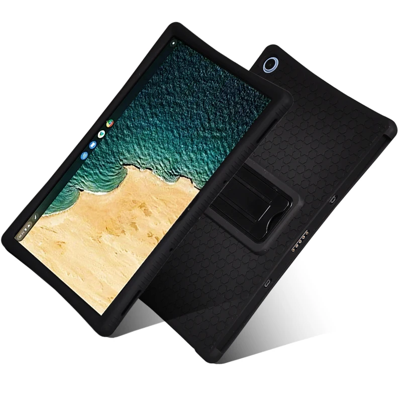 case for lenovo chromebook duet ct x636f 10 1inch tablet cover soft silicon stand holder funda case for lenovo duet chromebook free global shipping