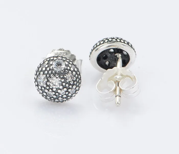 ER019 New earrings 925 Sterling Silver hearts Stud Earrings for women silver earings brinco fine jewelry Jewyuer wholesale ER001 - Цвет камня: ER019