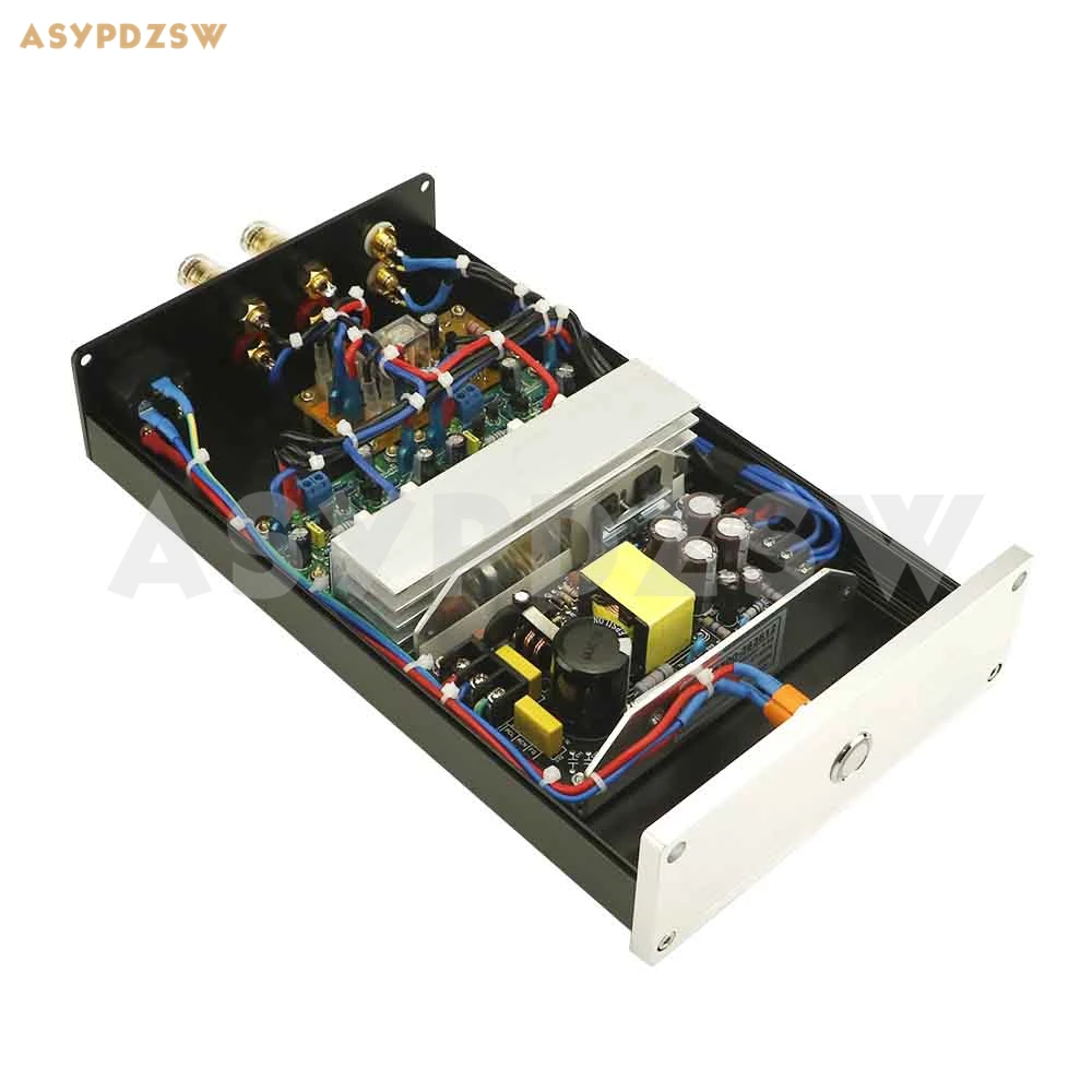 Миниатюрный стерео усилитель мощности NAP250 MOD D1047 на базе цепи UK NAIM с защитой SPK 80 Вт