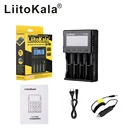 Зарядное устройство LiitoKala Lii-PD2 Lii-PD4 LCD Smart 2021, зарядное устройство для аккумуляторов li-ion 18650 18650 18500 16340 26650, зарядное устройство для аккумуляторов с ЖК-дисплеем, 21700