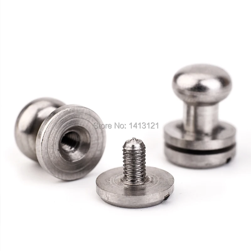 8 видов стилей кошелек сумка винт Нержавеющая сталь ремень заклепки Держатель