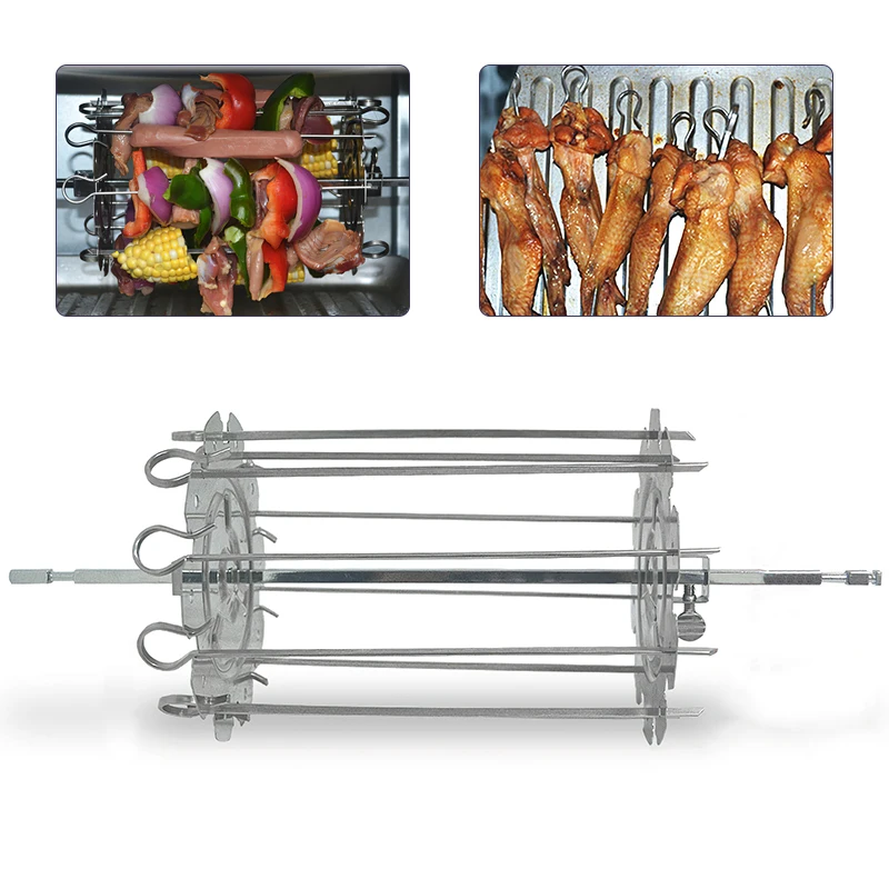 Жаровня жаровня шпажки игла длинная для барбекю духовки устройство