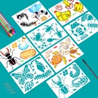 Монтессори, искусственная курица, лягушка, муравей, жизненный цикл, растение моркови, материал для обучения для детей