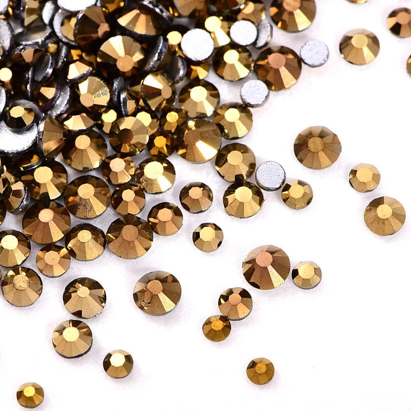 Стразы разных размеров для дизайна ногтей 1000 шт.|stone strass|strass for nailscrystal stone |