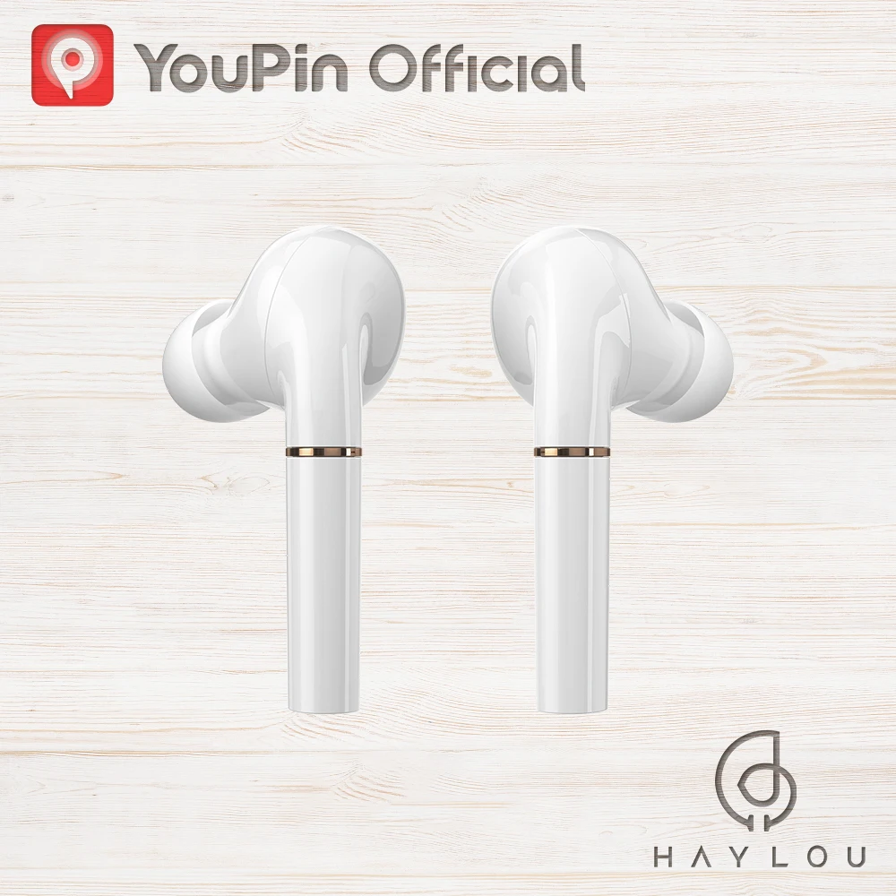 Беспроводные TWS-наушники YouPin Haylou T19 atpX Hi-Fi Qualcomm Bluetooth 5 0 ENC с шумоподавлением