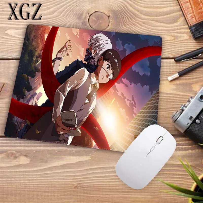 Игровой коврик для мыши XGZ с аниме Токийский Гуль резиновый клавиатуры