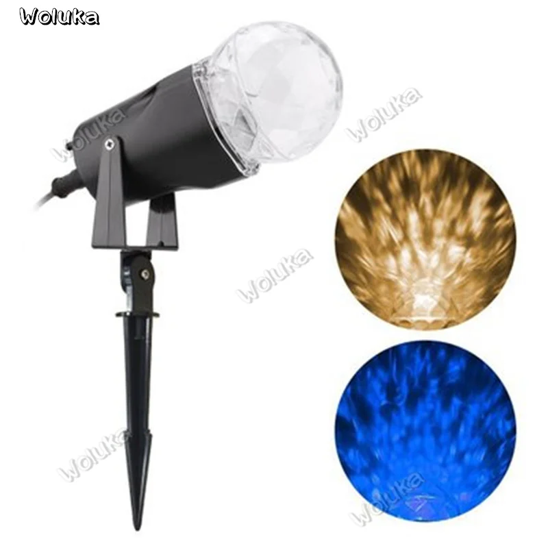 Двухцветная водная проекционная лампа наружная лужайка во дворе