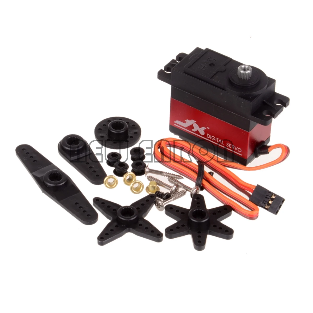 15KG ENRON RC JX цифровой сервопривод руля(6 кг, 9 кг, 15 кг, 20 кг, 30 кг) для RC модели автомобиля - Цвет: 15KG