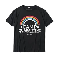 retro vintage camp quarantine funny social distancing gift aesthetic cotton design tops shirt fitted mens tshirts casual