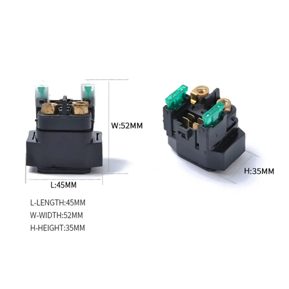 Медное реле стартера соленоида подходит для YAMAHA YFM660 YFM350 FZS600 2002 2007 & 30A