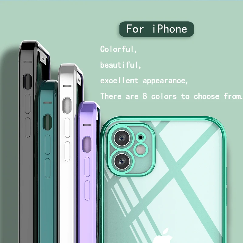 Чехол для Apple iPhone XR X XS MAX роскошный мягкий силиконовый чехол телефона 11 12 Pro Max mini SE