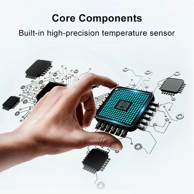 

LED Shower Head Digital Temperature Control Shower Sprayer 3 Mode 3 Color Plating Bath Sprinkler Bathroom Shower Filter chuveiro