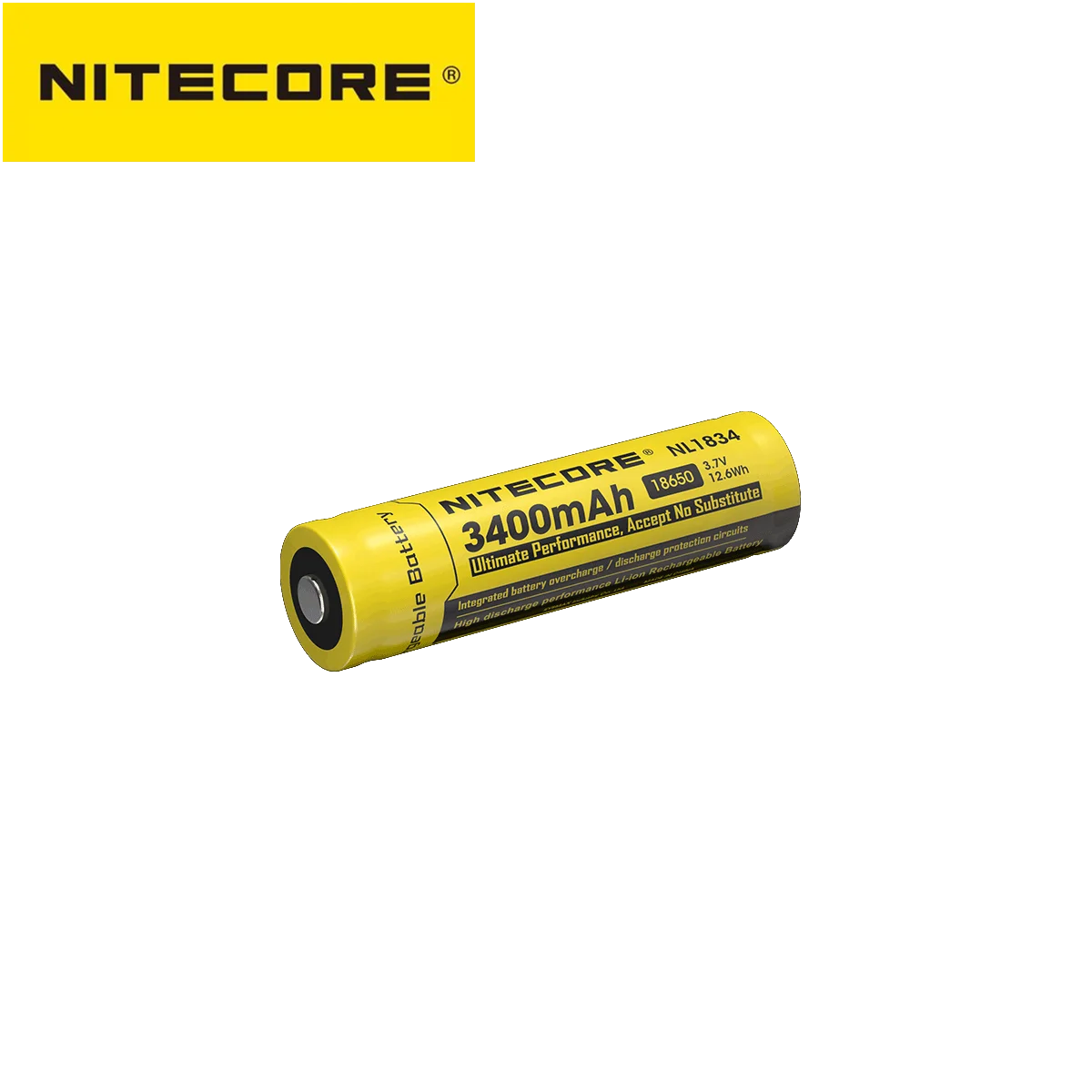 Аккумуляторная батарея Nitecore NL1834 NL1832 NL1826 NL1823 18650 3 7 в литий-ионная максимальная
