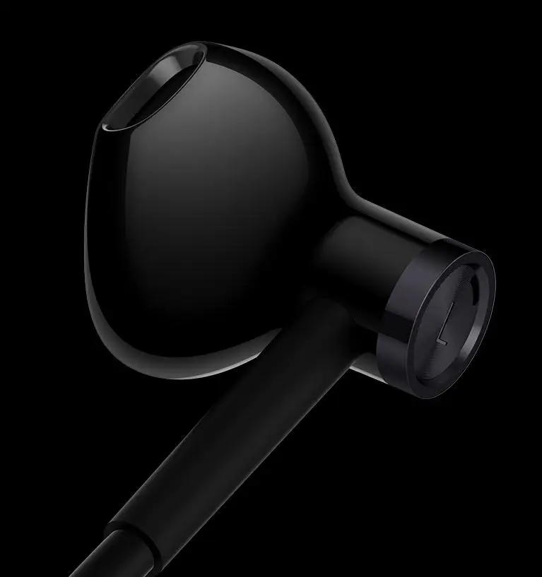 XIAOMI оригинальные наушники с двумя драйверами, полувкладыши, универсальные, 3,5 мм, черно-белые, для Mi4 4C 4 S 5 5 S 5X5 S