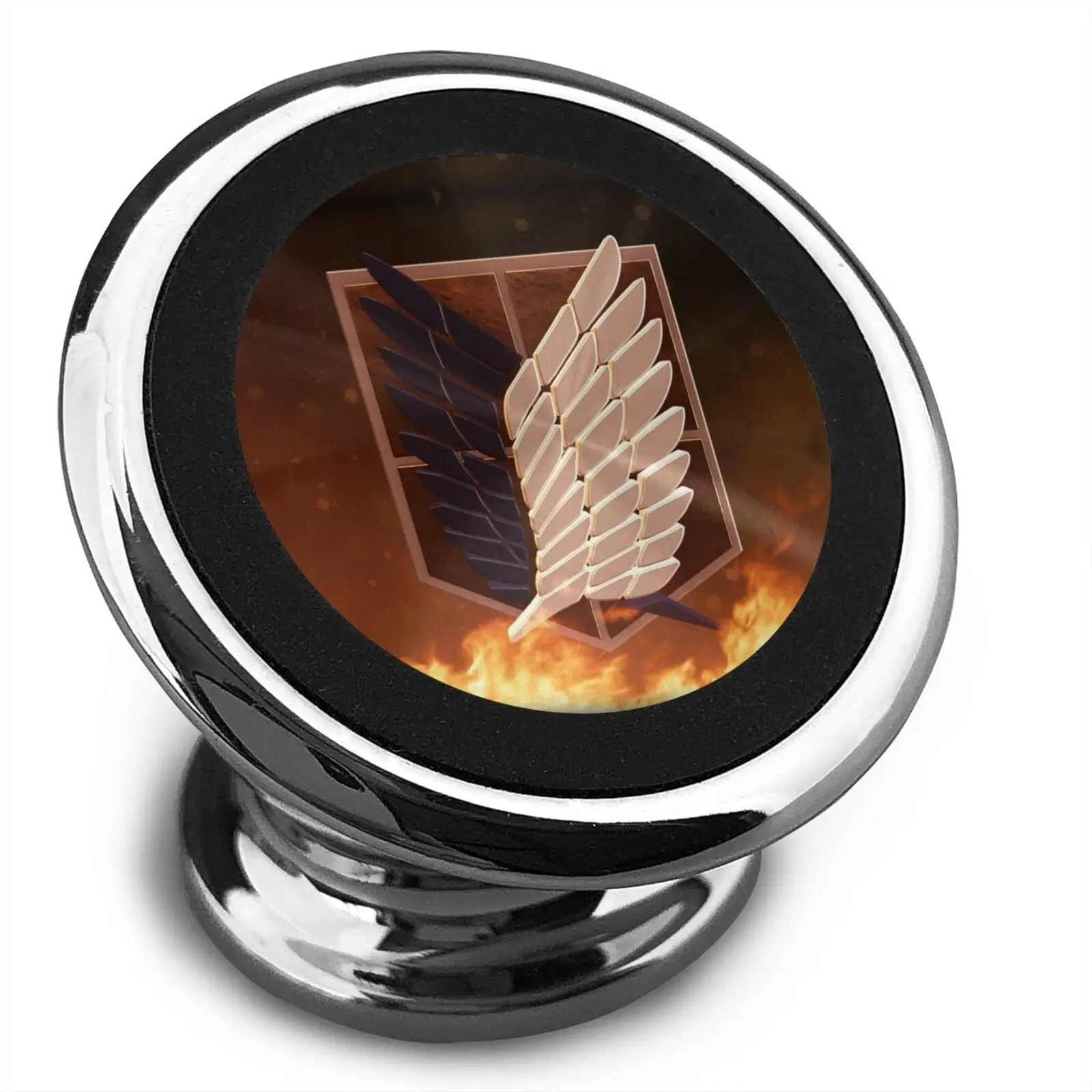 

Магнитный автомобильный держатель для телефона, магнитная подставка с японским аниме атакой на титанов для IPhone, Xiaomi, MI, Huawei, LG