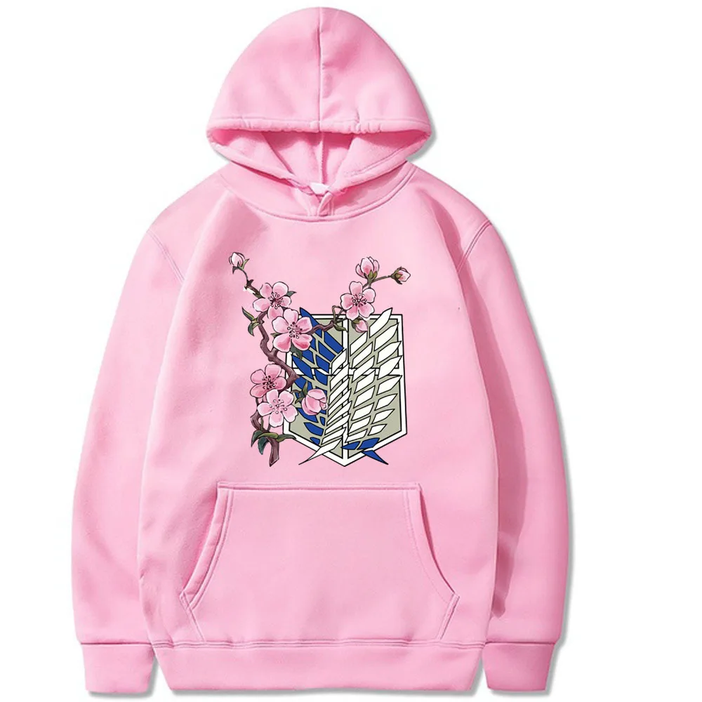 2021 толстовки с рисунком из японского аниме атака на Титанов женские милые в стиле