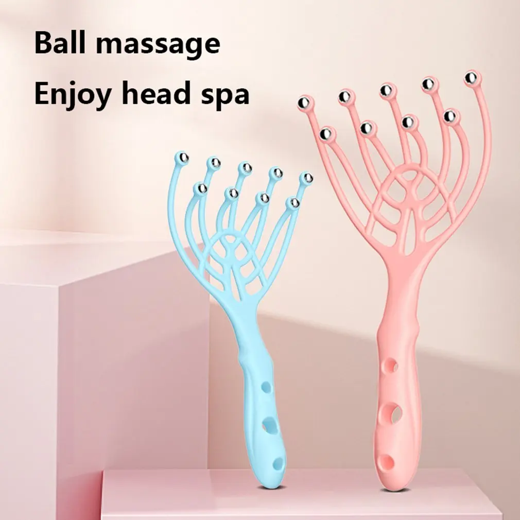 

Portable Handheld Relaxing Scalp Massager For Deep Relaxation And Stress Relief Head Massager For Office And Home Use