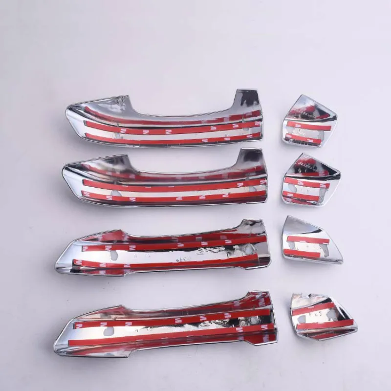 

For Volkswagen Passat CC b6 b7 3c b7.5 7.5 sedan Varian Chrome Carbon Fiber Car Door Handle Cover Trim Car styling Accessories