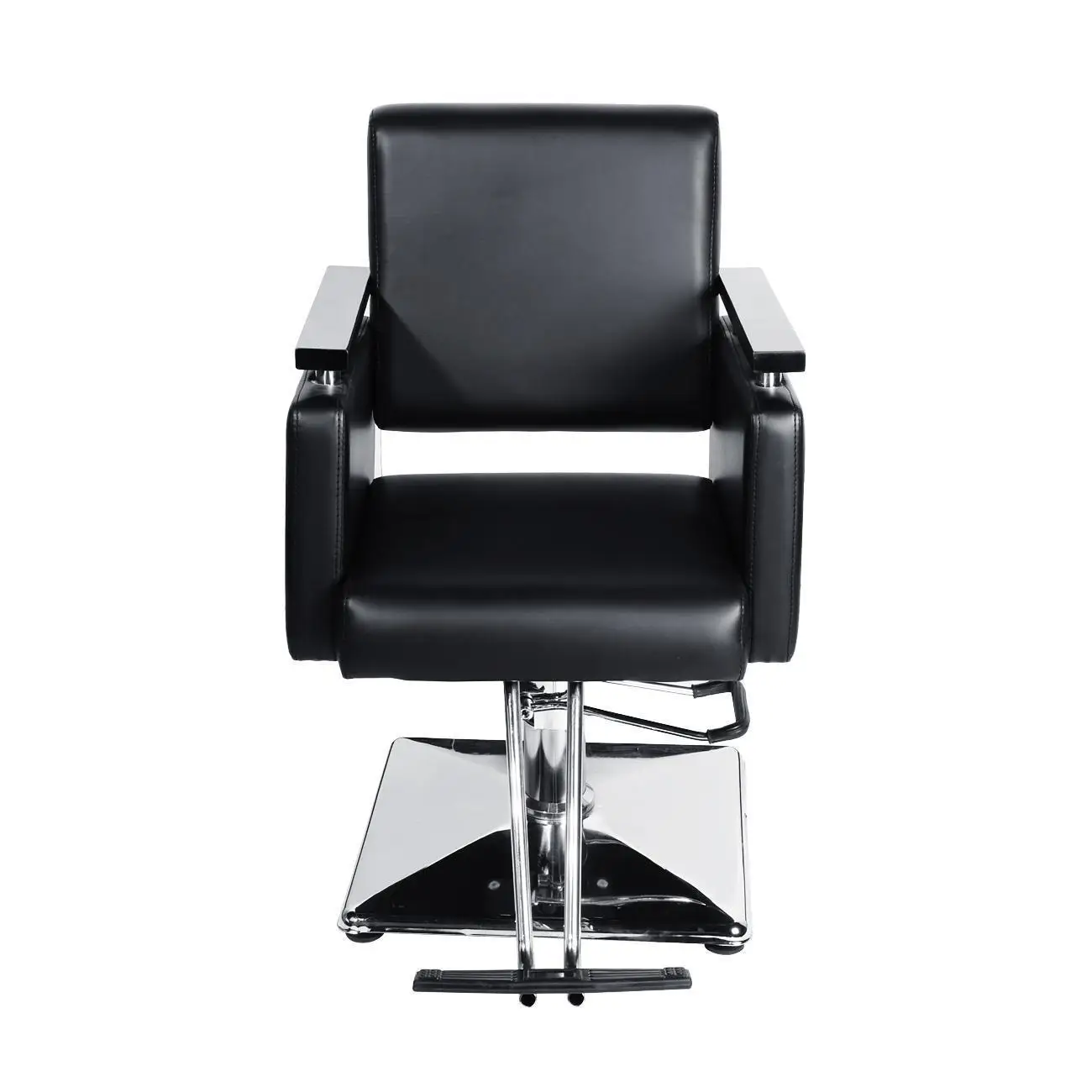 Кресло парикмахерское из искусственной кожи регулируемое со стальной рамой |