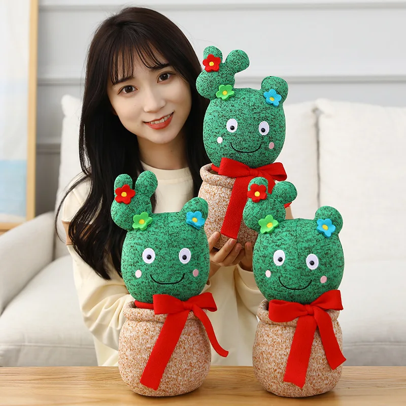 

35cm Cute Cartoon Korean Drama Same Cactus Doll Comfortable Soft Plant Cactus Home Decoration For Friends