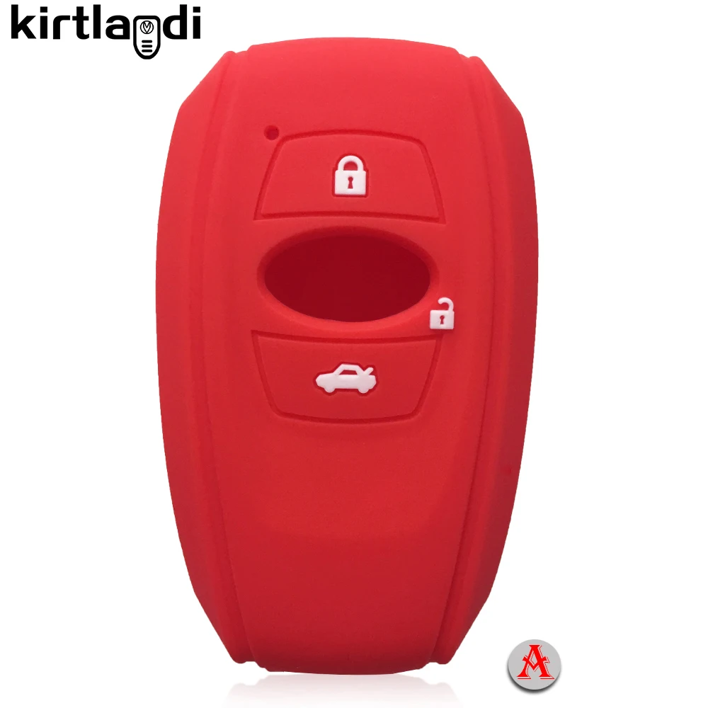 Силиконовый чехол для ключа автомобиля Subaru Forester XV BRZ LEGACY SV 2019 2020 3/4 кнопка