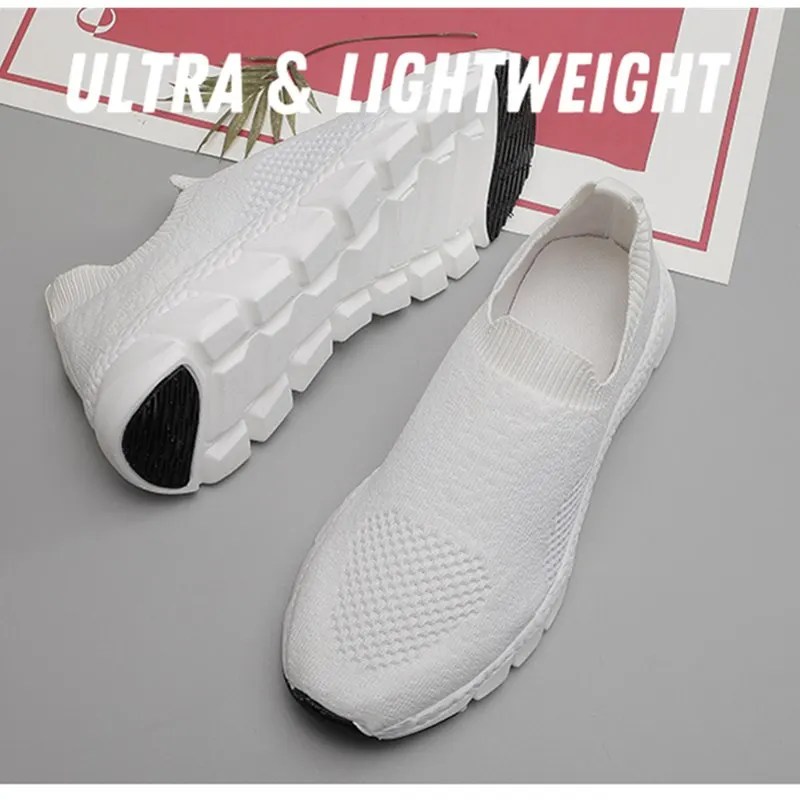 Легкие сетчатые кроссовки для женщин и мужчин удобная повседневная обувь