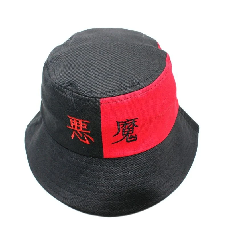 Осенняя уличная хлопковая цветная Рыбацкая Кепка с вышивкой в виде демона