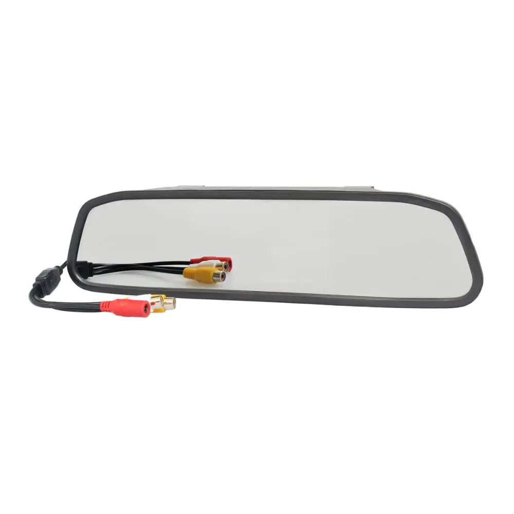 DIYKIT 4," TFT lcd цветной монитор Авто зеркало заднего вида автомобиля резервная DVD Камера торговля